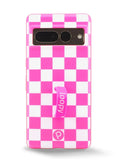 Pink Checkered