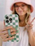 Green Checkered