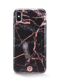 Black Rose Marble Metallic