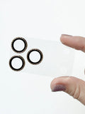 Full Coverage Diamond Cut Camera Tempered Glass