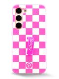 Pink Checkered