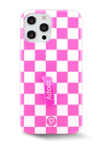 Pink Checkered