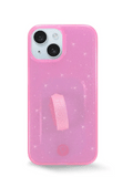 Clear Sparkle Pink