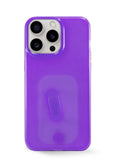 Clear Neon Purple