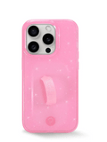 Clear Sparkle Pink