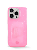 Clear Sparkle Pink