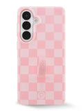 Blush Checkered