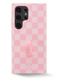Blush Checkered