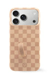 Caramel Checkered