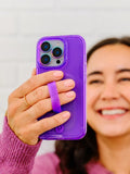 Clear Neon Purple